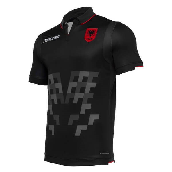 Camiseta Albania Replica Tercera Ropa 2019 Negro